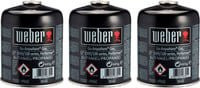 Weber Gas-Kartuschen 3er-Pack EN417 für Q 100/1000 und GO-ANYWHERE - Bild 1