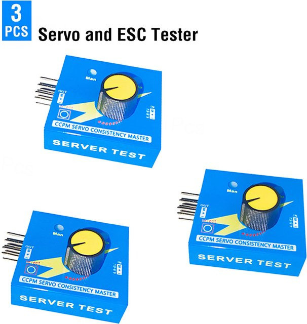 QX-MFLU Servo-Tester RC 3CH Digital Multi ESC, Prüfgerät - Bild 1