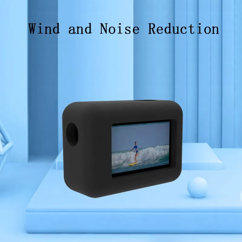 DJI Windslayer Windschutz Schaumstoffabdeckung für Osmo Action 5 Pro, Action 4 und Action 3 in Schwarz - Bild 3