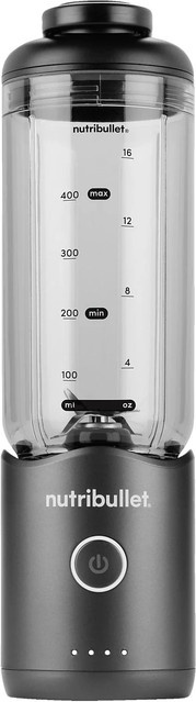Nutribullet Flex Standmixer NBP013GM in Stahlgrau und Silber mit Edelstahl-Komponenten - Bild 1