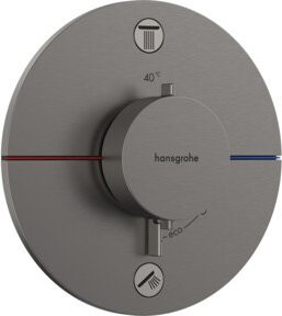 Hansgrohe Thermostat ShowerSelect Comfort S UP Duscharmatur mit 2 Anschlüssen in Brushed Nickel - Bild 1