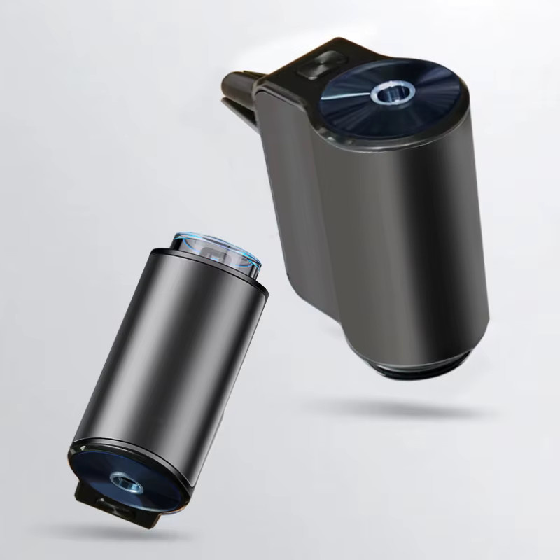 YESPLEASE Elektrischer Auto Lufterfrischer mit Aroma Diffusor für Ätherische Öle in Schwarz - Bild 6