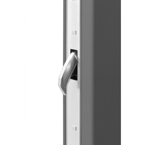 Splendoor Sicherheitshaustür OMIS Prime RC2 aus Aluminium in Anthrazit mit Glaseinsatz, B/T/H: 110 x 66 x 210 cm - Bild 2