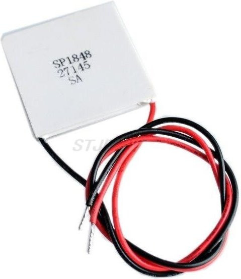 STJF Peltier-Modul SP1848-27145 Thermo-elektrischer Kühlkörper in Silber, 40 x 40 mm - Bild 1