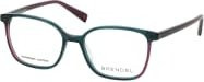 Brendel 903167 Korrektionsbrille, Vollrand, quadratisch, Kunststoff, grün, multicolor, Damen - Bild 1