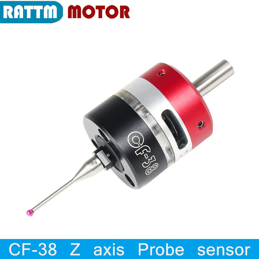 RATTMMOTOR CF-38 3D Trigger Kantentaster Touch Probe Sensor für CNC Fräsmaschinen und Drei-Koordinaten Zentrierstange in Pink - Bild 2