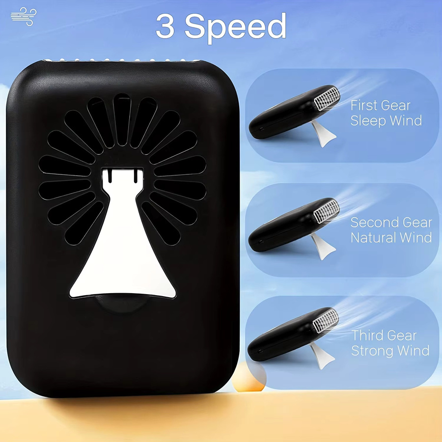 NALSYAO Mini-Wimpernventilator, USB-Wiederaufladbar, Unisex - Bild 5