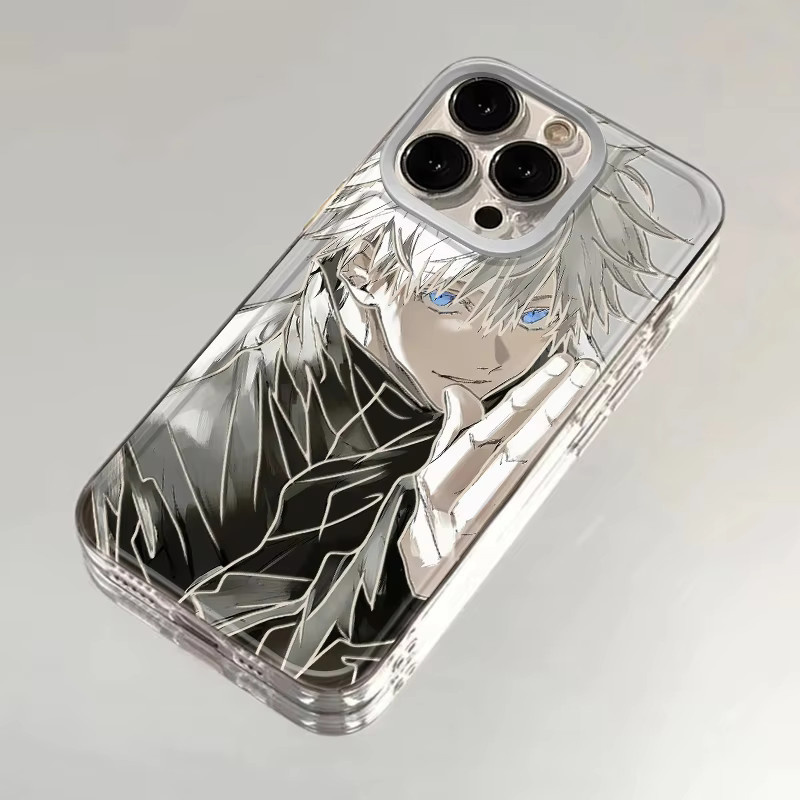 Gojo Satoru Soft Clear Case Schutzhülle für iPhone 11 bis iPhone 15 Pro Max, transparent - Bild 5
