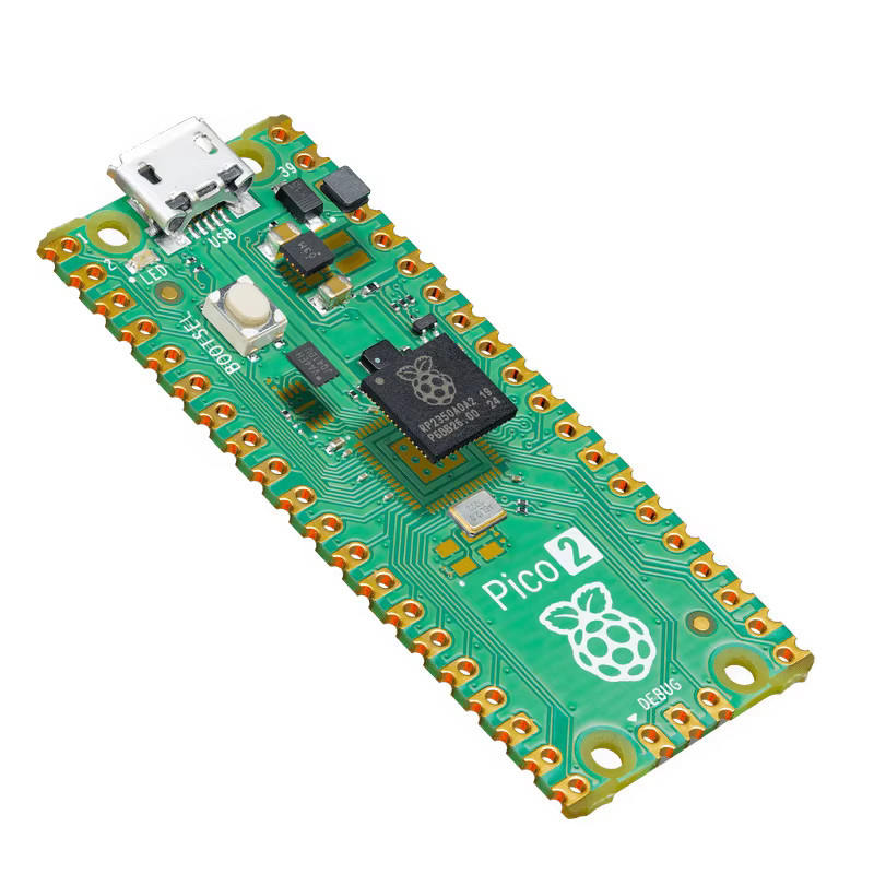 Raspberry Pi Pico 2 2W Mikrocontroller Board mit RP2350 Prozessor und Wi-Fi - Bild 1