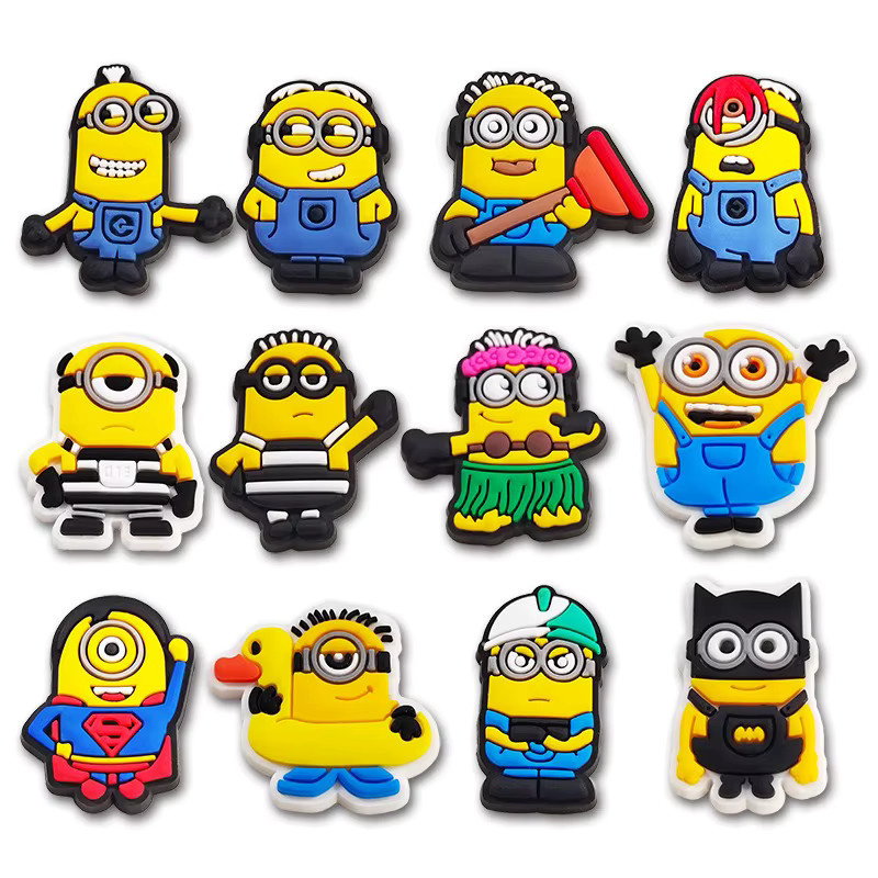 Potdemiel Schuhanhänger Minion Cartoon, Unisex - Bild 3