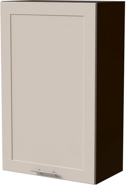 Feldmann-Wohnen Hängeschrank Oslo W4/60/60 Lava / Kaschmir Matt B: 60 cm, T: 32,5 cm, H: 96 cm - Bild 1