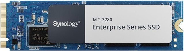 Synology SNV5420-1600G Enterprise SSD 1,6 TB M.2 2280 NVMe PCIe 3.0 x4 intern, Schwarz - Bild 1