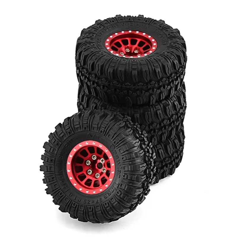 Traxxas TRX4-M Metallräder mit Reifen, 4-teiliges Set, 1:18, Metall, Gummi - Bild 4