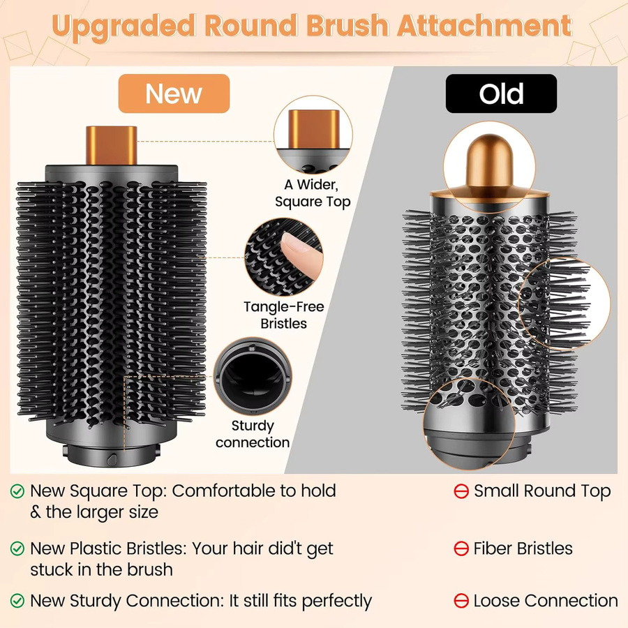 Dyson Volumenbürsten-Aufsatz für Airwrap, groß - Bild 2