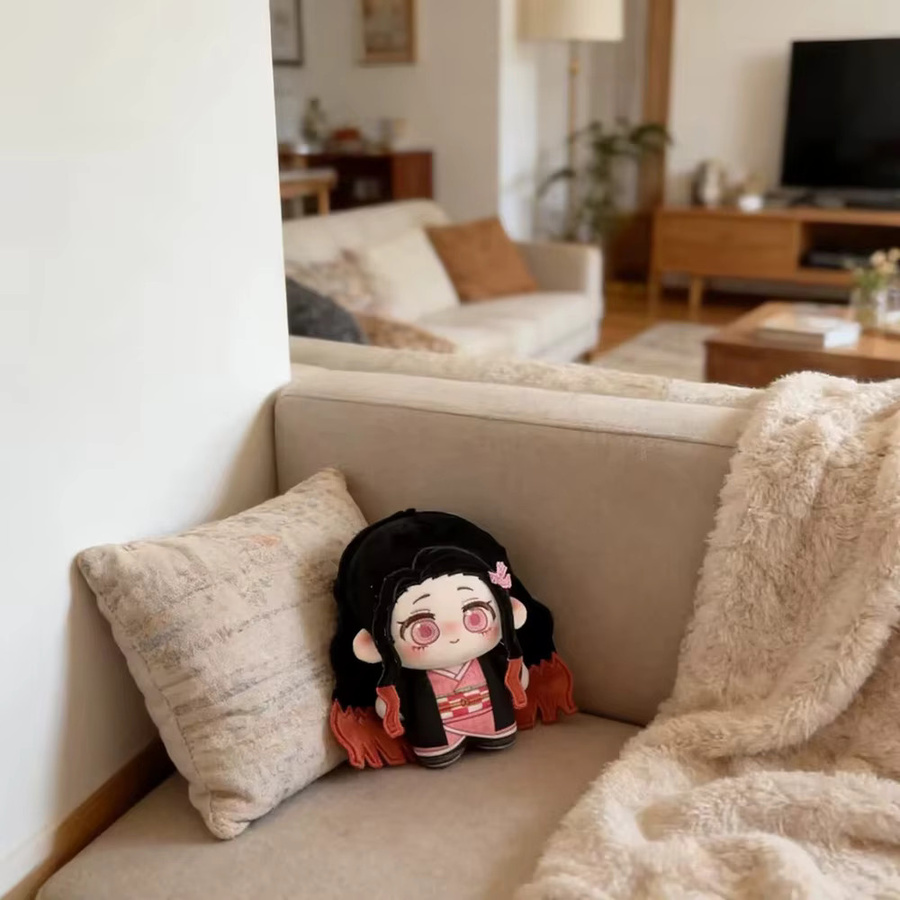 Bandai Kimetsu no Yaiba Kamado Nezuko Plüschpuppen-Anhänger, Plüschtier - Bild 3