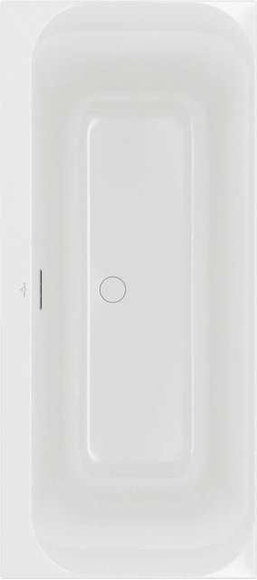 Villeroy & Boch Rechteckwanne Loop & Friends Square Duo Weiß Alpin B/T: 170 x 75 cm - Bild 1