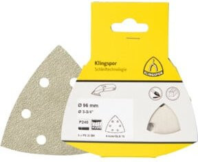 Klingspor PS 33 BK Schleifscheiben kletthaftend, Korn 240, Durchmesser: 96 mm, GLS15, Multicolor - Bild 1