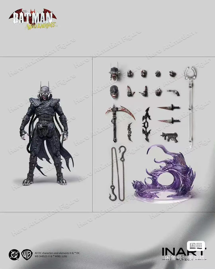 INART Dark Nights: Metal Der Batman, der lacht, Actionfigur, 1/12 Maßstab, ab 18+ - Bild 2
