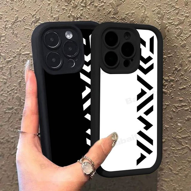 D-DaiwaS Angeln Logo Silikonhülle für iPhone 17 16 15 14 13 12 11 Pro Max Plus - Bild 1