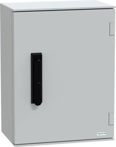 Schneider Electric PanelSeT PLM NSYPLM43VG Schaltschrank aus Polyester in Grau, B: 33 cm, H: 43 cm, T: 20 cm - Bild 1