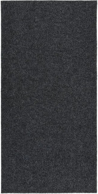 vidaXL Schmutzfangläufer Anthrazit, rutschfest und pflegeleicht, B/T: 100 x 200 cm - Bild 1