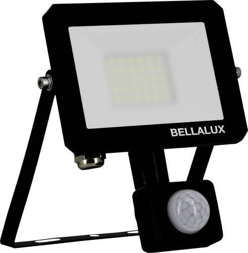 BELLALUX LED-Außenstrahler mit Bewegungsmelder und Timer, 20W Flutlicht in Weiß, IP65 wetterfest für Garten und Wandmontage - Bild 1