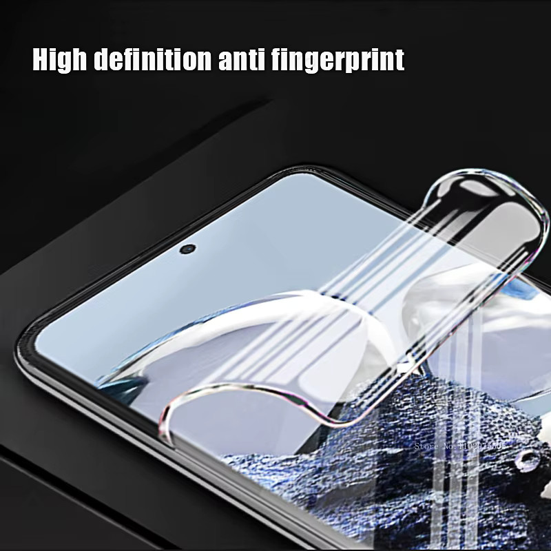 Xiaomi Hydrogel-Schutzfilm für Redmi Note 13 Pro 5G 4G Note 12 11 11S 10 9 8 Pro 10S 9S 8T 13 Pro+ 13C 12C Displayschutzfolie transparent - Bild 2