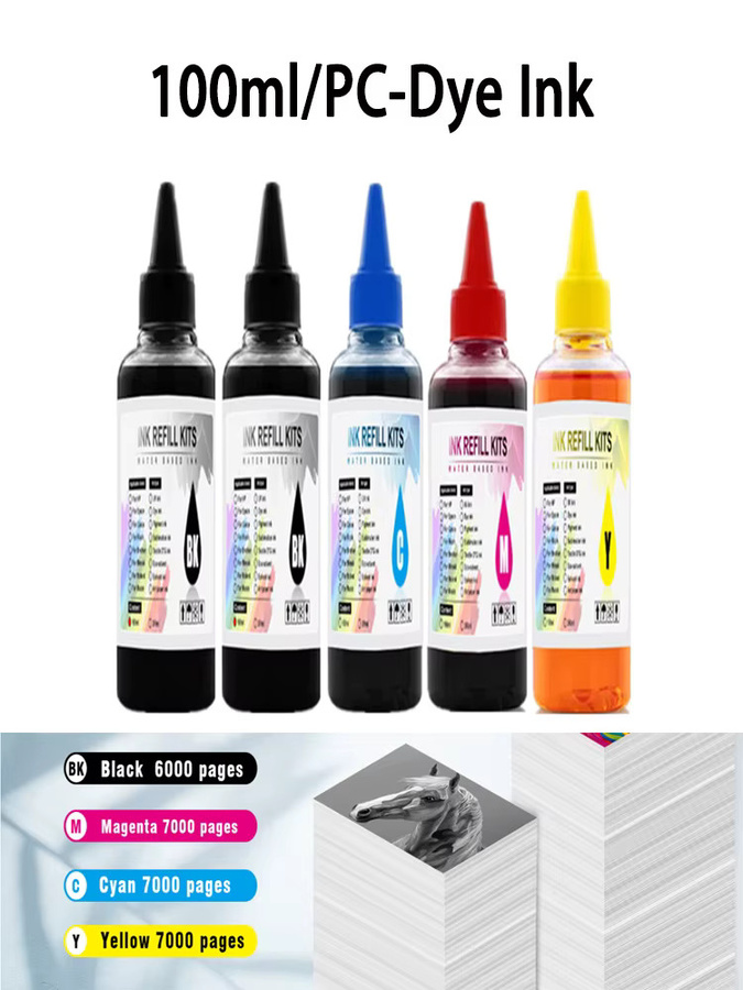 Canon Nachfülltinten-Set PG 540 CL 541 PIXMA Multicolor für Tintenstrahldrucker MG3250 MG3255 MG3550 MG4100 MG4150 MG4200 MG4250 - Bild 5