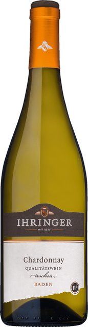 Ihringer Chardonnay Weißwein, Baden, trocken, 2023, 0,75 l - Bild 1