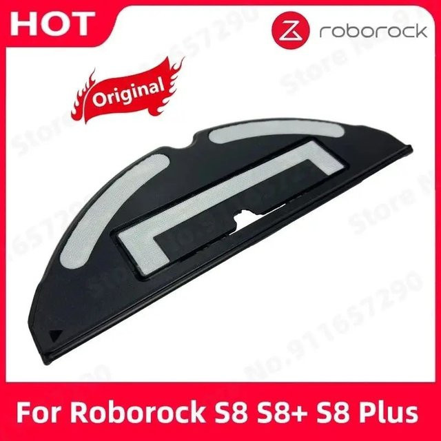 Roborock Original Mop Cloth Mount Ersatzteil für S8 / S8+ / S8 Plus Staubsauger Zubehör in Schwarz - Bild 1
