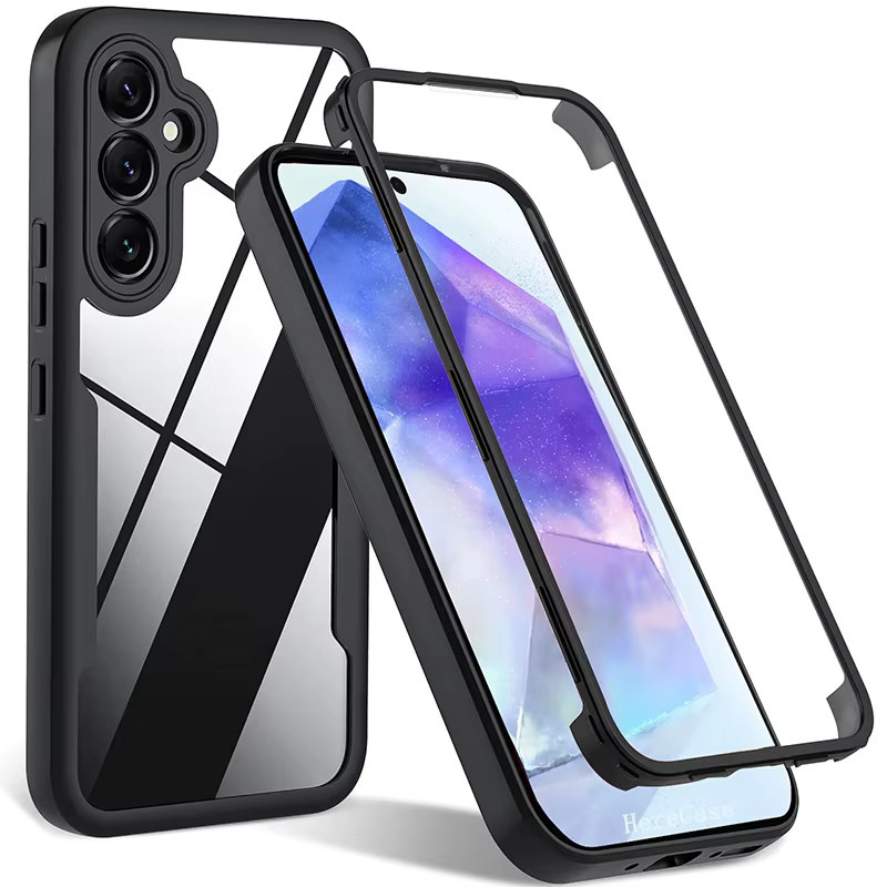 360-Grad-Schutzhülle für Samsung Galaxy A-Serie in Grün - Bild 1