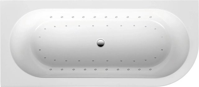 Ottofond Whirlpool Modena Corner in Weiß mit Komfort-Light- und Silentsystem, Breite: 178 cm - Bild 1
