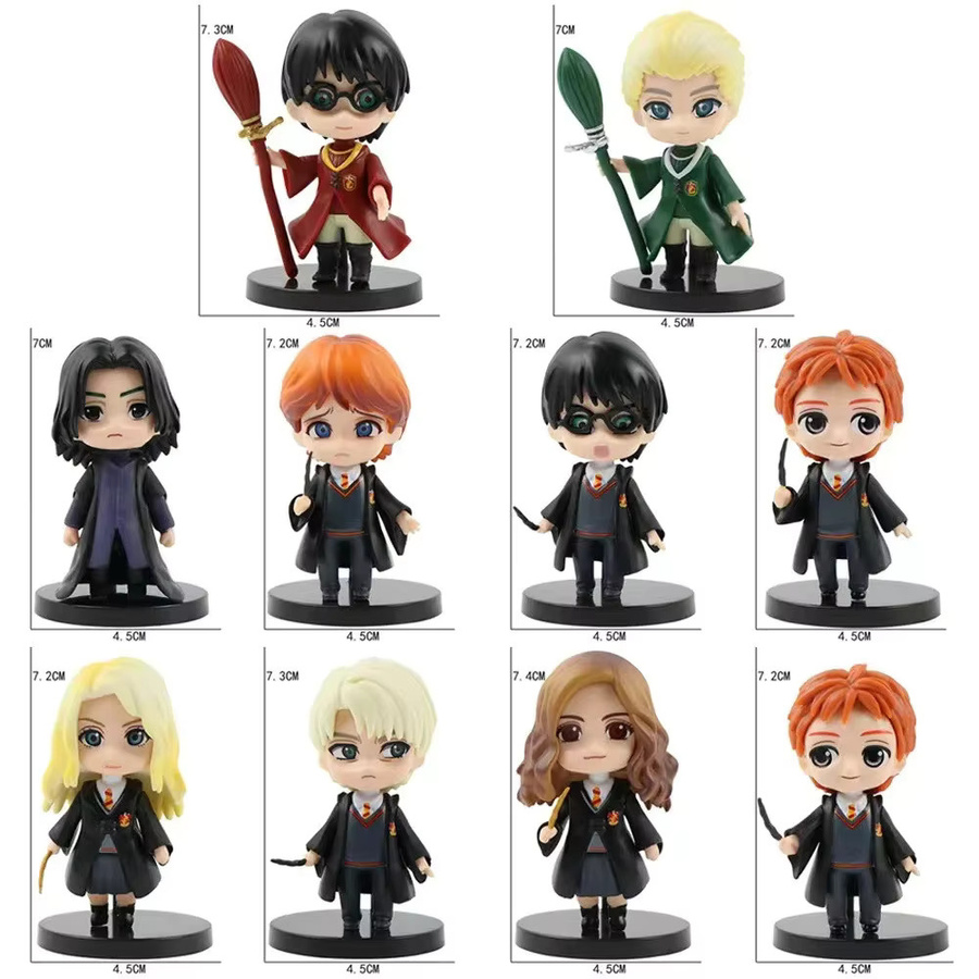 Bandai Harry Potter Figuren, 10-teiliges Set, PVC - Bild 2