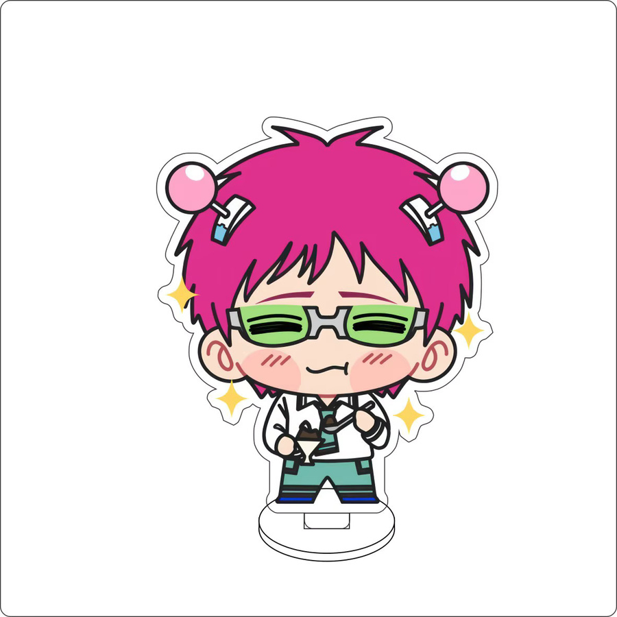Bandai The Disastrous Life of Saiki K., Saiki Kusuo Nendou Riki Kaidou Shun Cos Acryl-Figur-Ständer, Einzelfigur - Bild 2