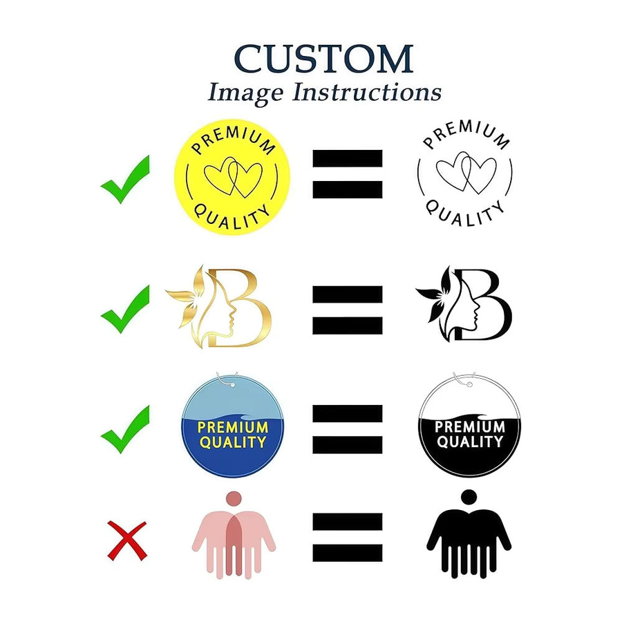 Personalisierter selbstfärbender Stempel für individuelle Adressen, Visitenkarten oder Hochzeitseinladungen in Schwarz oder Lila - Bild 5
