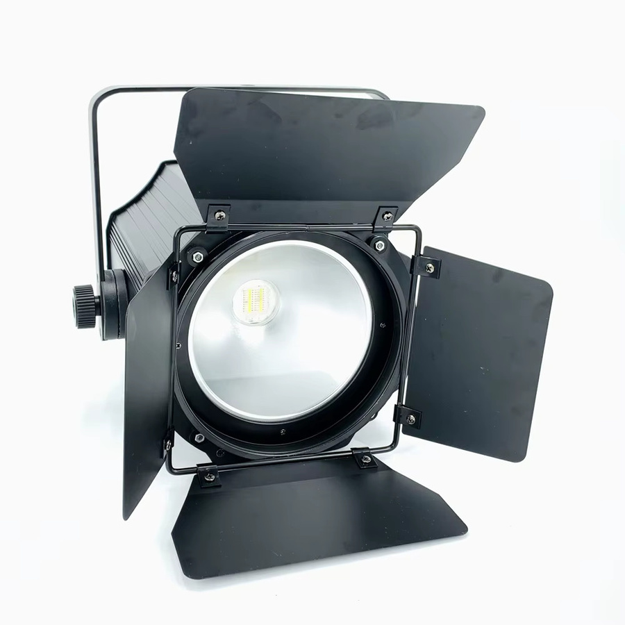 HYULIGHTS 200 W COB LED Par Licht mit Scheunentüren, DMX512 Strobe, Warmweiß und Kaltweiß, DJ Wash Beam Effekt Bühnenbeleuchtung - Bild 3
