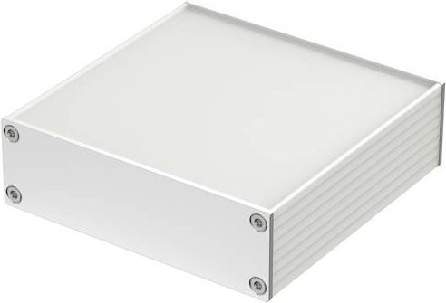 Bopla FILOTEC F 1032-100 Profil-Gehäuse aus Aluminium in Silber, B/H/T: 105 x 100 x 32 mm - Bild 1