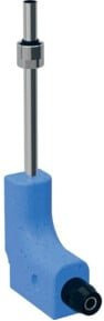 Geberit Metallrohr-Bogen PushFit 90 Grad d 16mm mit Außenverbindung in Messing und Kupfer - Bild 1