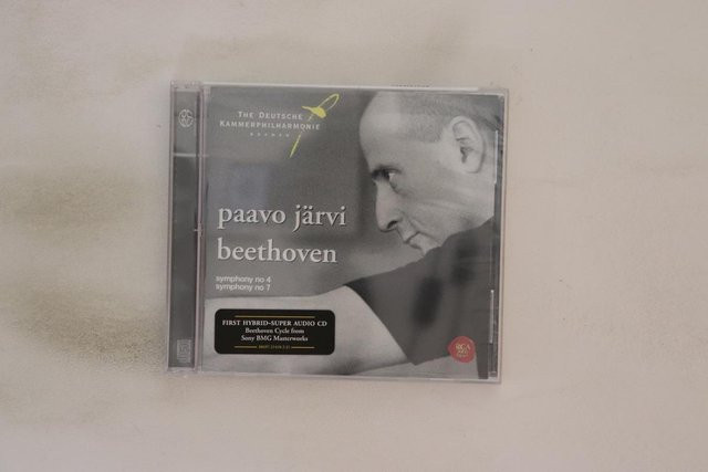 Sinfonie Nr. 4, Sinfonie Nr. 7 von Ludwig van Beethoven, Paavo Järvi, CD - Bild 1
