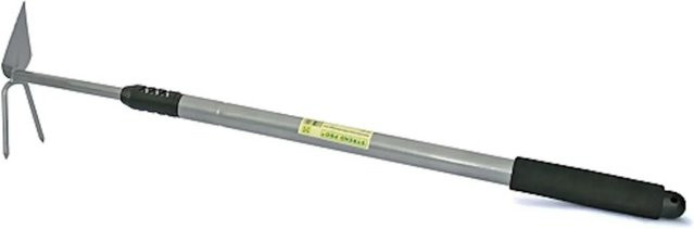PROREGAL Gartenhacke Flat-2-Zinken aus Stahl in Silber - Bild 1