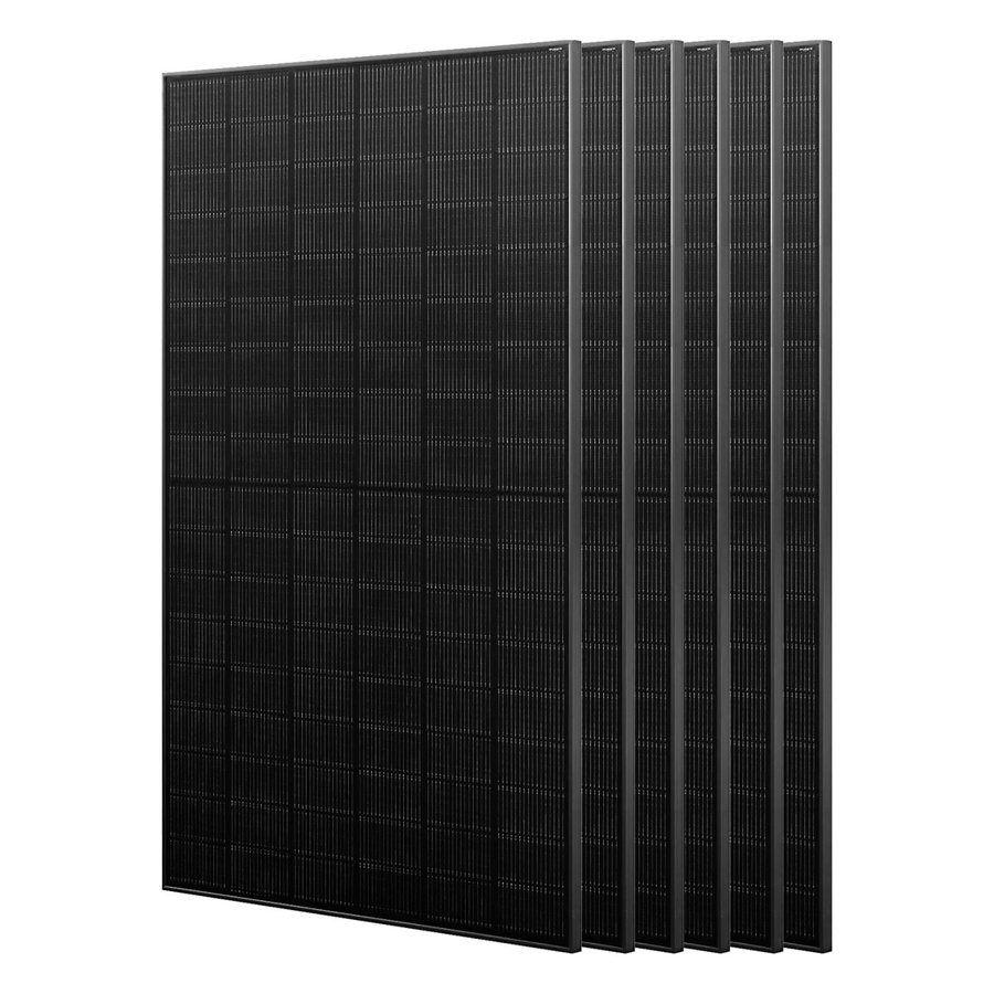 JA Solar 455W N-Typ Bifazial Glas-Glas Solarmodul Full Black mit 22,8% Effizienz, 6 Stück - Bild 2