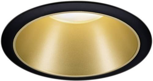 Paulmann LED-Einbauleuchte GU10 Schwarz und Gold/Messing rund aus Metall - Bild 1