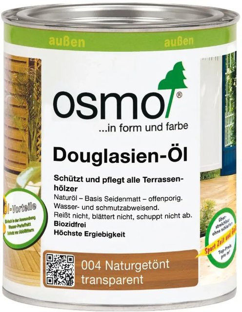 Osmo Holzöl Spezial Douglasie transparent satin matt 0,75 l - Bild 1