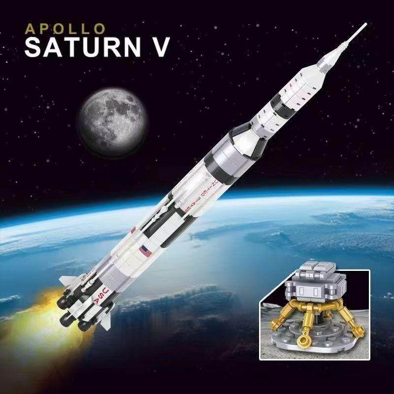 Yiran toy Raumschiff Rakete Baustein Montage-Set ab 14 Jahren - Bild 2
