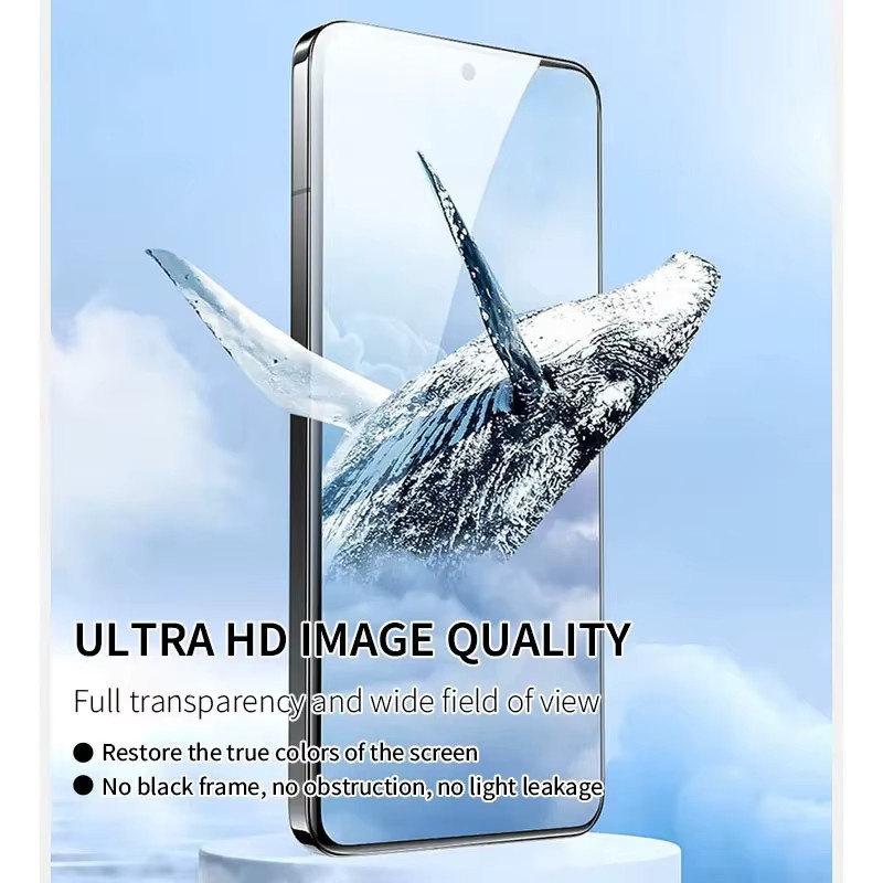 3 Stück HD Full Cover Hydrogel Displayschutzfolie für Xiaomi Poco X7 Pro, X6, M7 und F7 Ultra, transparent - Bild 6