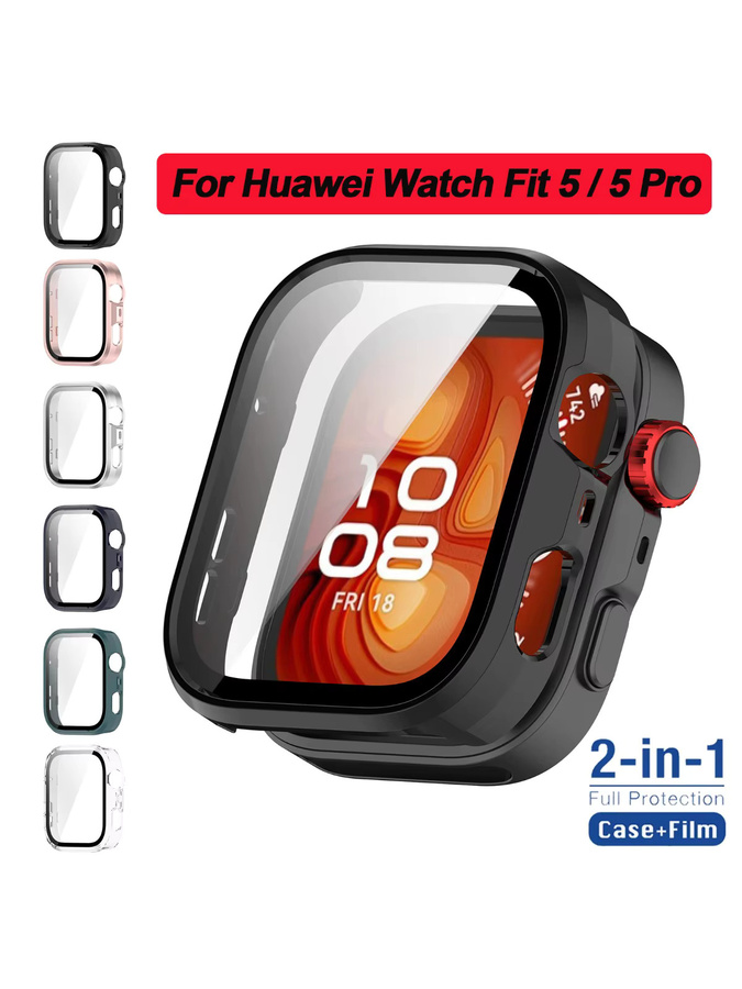 Displayschutz für Huawei Watch Fit 5 Pro, Kunststoff, Silber - Bild 6