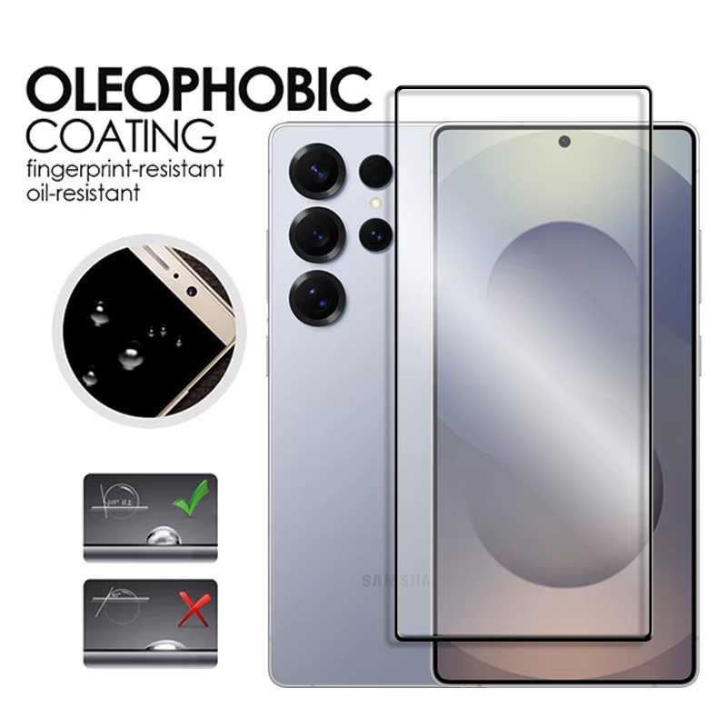 6-in-1 Schutzset für Samsung Galaxy S26 Ultra S25 FE S24 S23 S22 S21 Plus mit 9H gehärteter Glas Schutzfolie und Soft Fiber Objektivschutz in Transparent und Multicolour - Bild 2