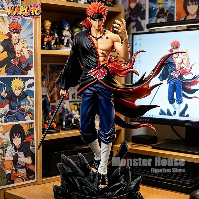 Bandai Naruto Pain Actionfiguren, Einzelfigur, Kunststoff, Bunt / Mehrfarbig - Bild 1