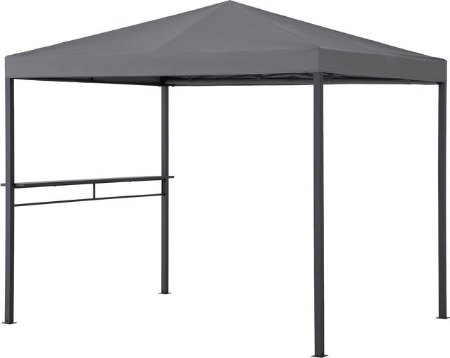 Sunjoy Whirlpool Pavillon KABRU aus Stoff mit Stahlrahmen, grau, B: 280 cm, T: 220 cm - Bild 1