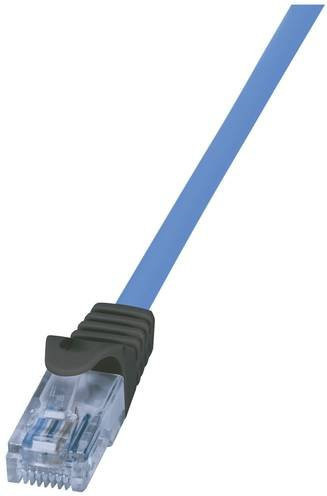 LogiLink CPP025 RJ45 Patchkabel CAT 6a U/UTP Ethernet LAN Datenkabel Blau 25m - Bild 1